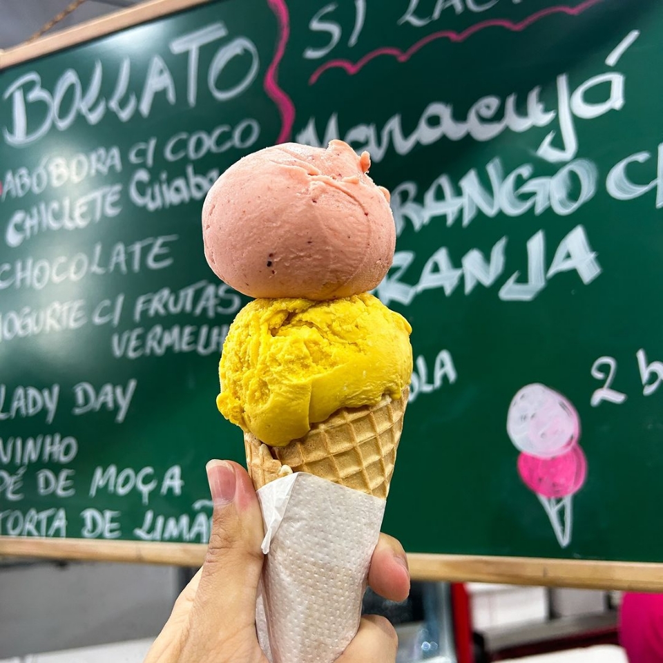 Chocobiscoito, Franu e pistache: veja onde encontrar gelato artesanal com sabores criativos em Cuiab