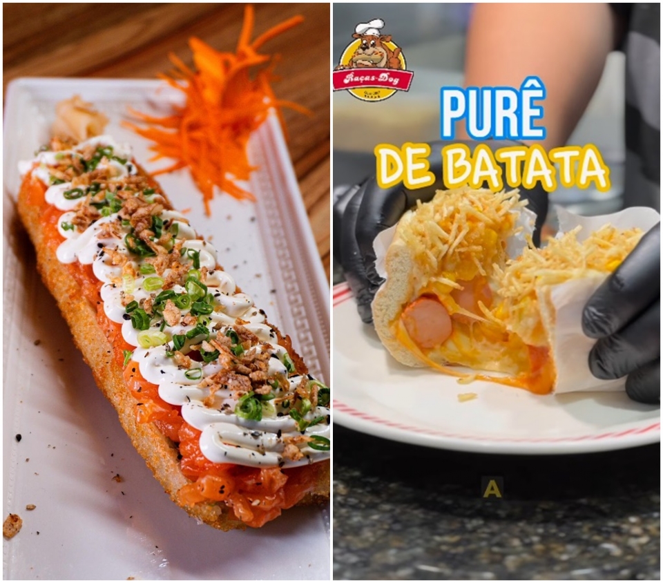 De sushi, com pur, medindo 30 cm ou prensado: veja onde encontrar verses diferentonas hot dog em Cuiab