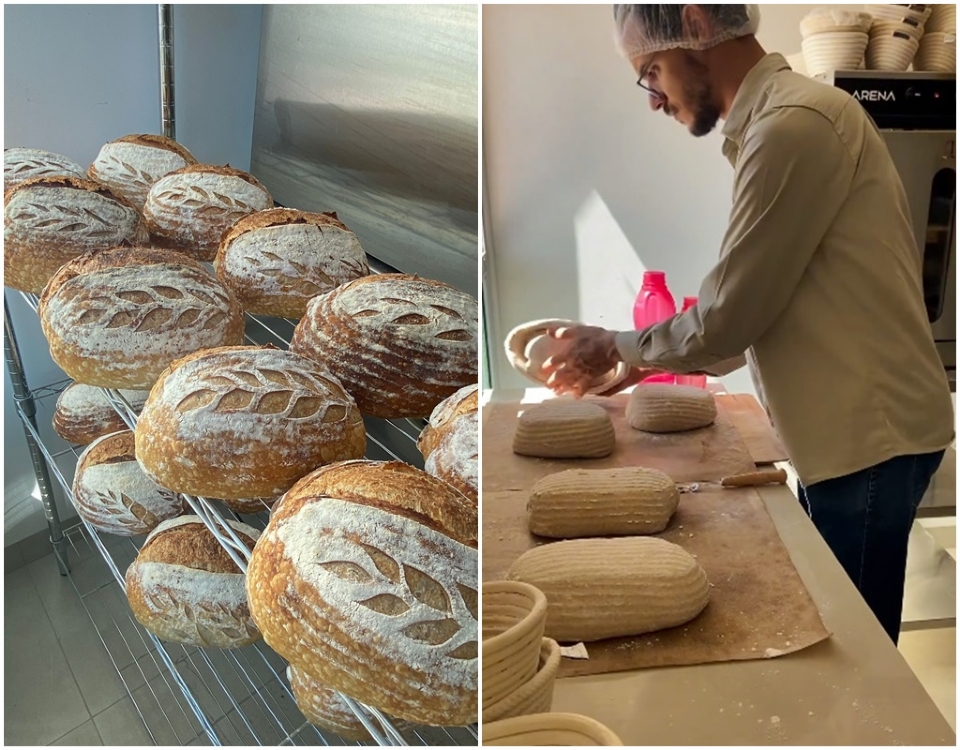 Autodidata, mato-grossense faz sucesso com pes de fermentao natural vendidos da cafeteria da me