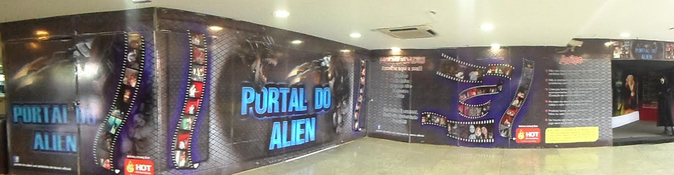 Labirinto Invasão Alien no Shopping Mueller - Muralzinho de Ideias